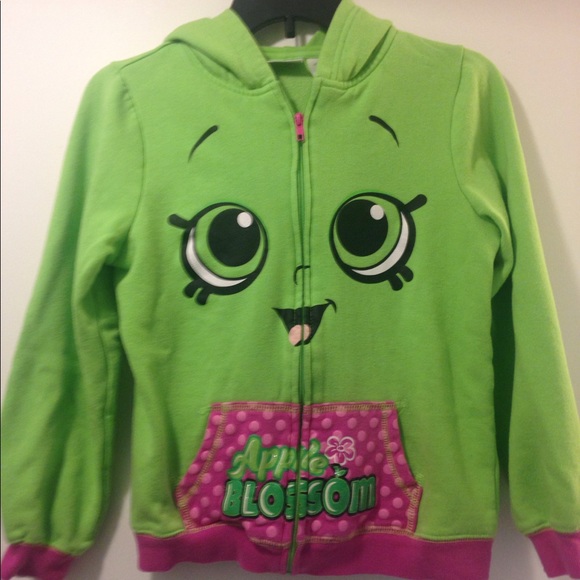 Shopkins Other - Shopkins hoodie Apple Blossom girls 14 - 16